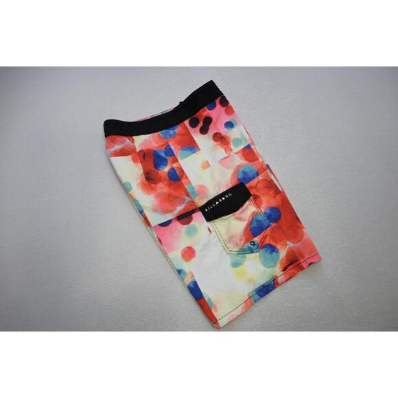 Billabong Cargo Board Shorts Surf Performance Graphic Athletic Mens Sz 34 - Picture 6 of 6